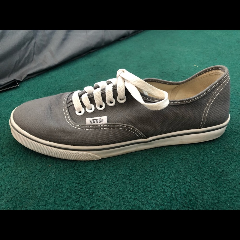 Grey Low Rise Vans